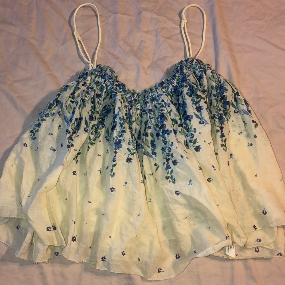 Free people flowy floral tank